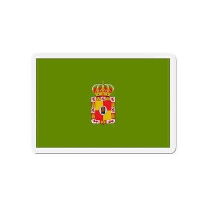 Flag of Jaén Spain - Refrigerator Magnet 4 Inch - The Sticker Space