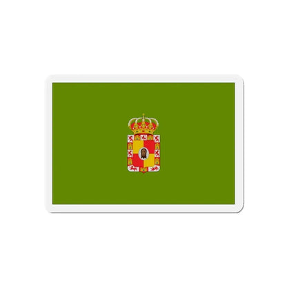 Flag of Jaén Spain - Refrigerator Magnet 5 Inch - The Sticker Space