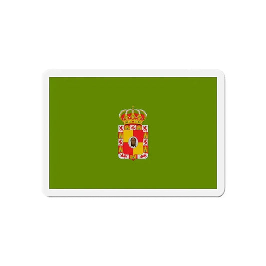 Flag of Jaén Spain - Refrigerator Magnet 6 Inch - The Sticker Space
