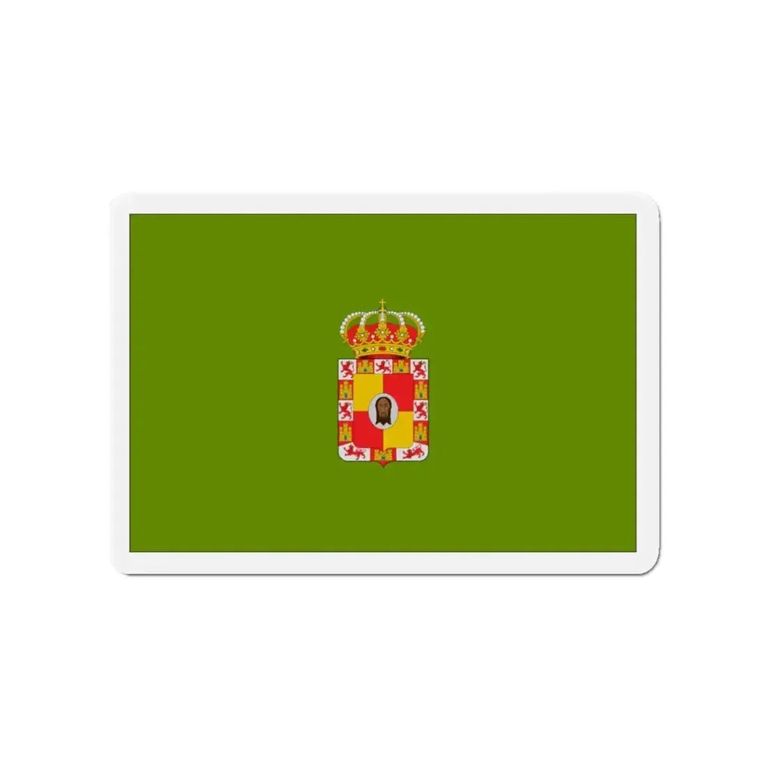 Flag of Jaén Spain - Refrigerator Magnet - The Sticker Space