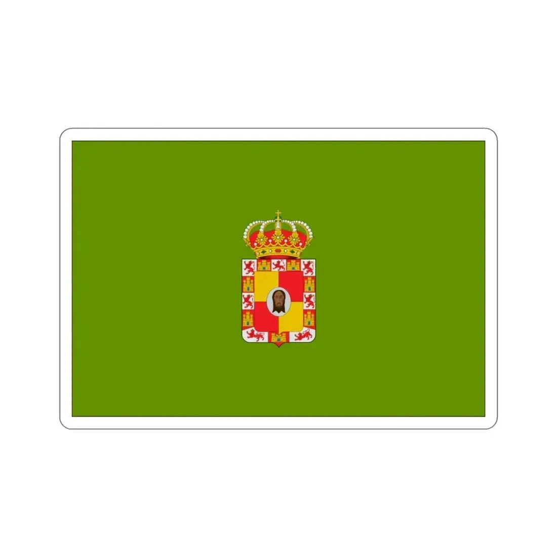 Flag of Jaén Spain STICKER Vinyl Die-Cut Decal 3 Inch - The Sticker Space