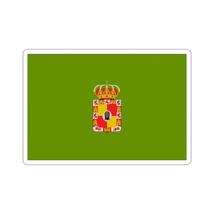 Flag of Jaén Spain STICKER Vinyl Die-Cut Decal 3 Inch - The Sticker Space