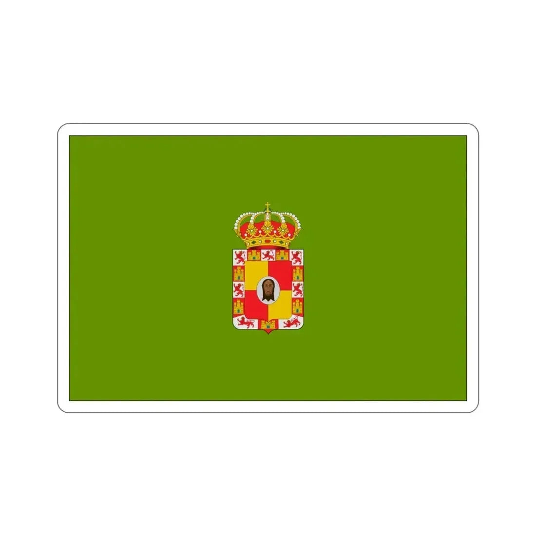 Flag of Jaén Spain STICKER Vinyl Die-Cut Decal 4 Inch - The Sticker Space
