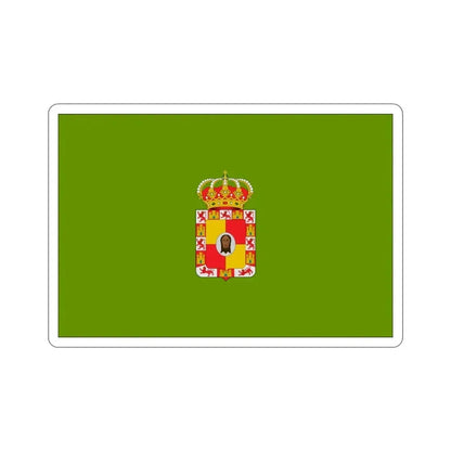 Flag of Jaén Spain STICKER Vinyl Die-Cut Decal 4 Inch - The Sticker Space