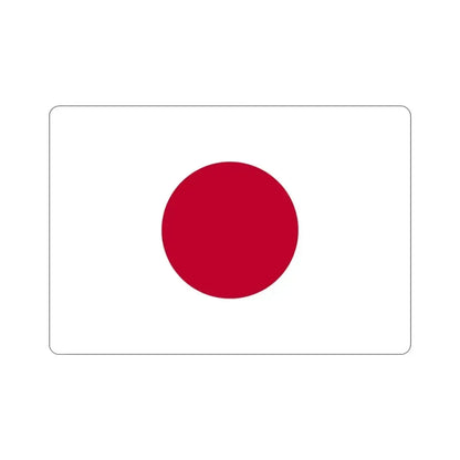 Flag of Japan STICKER Vinyl Die-Cut Decal 3 Inch - The Sticker Space