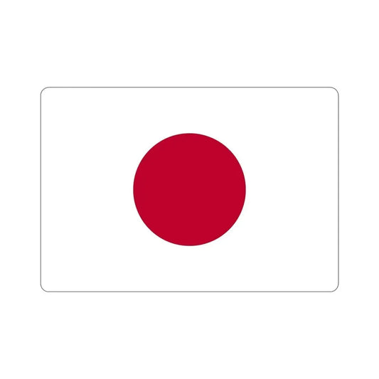 Flag of Japan STICKER Vinyl Die-Cut Decal 6 Inch - The Sticker Space