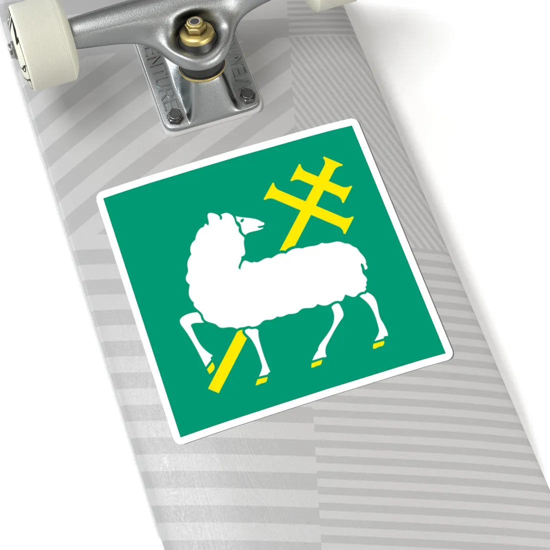 Flag of Jarfalla (Sweden) STICKER Vinyl Kiss-Cut Decal - The Sticker Space