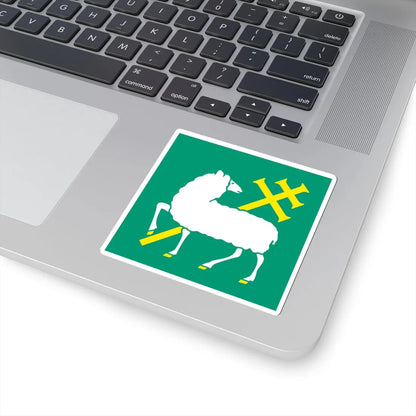 Flag of Jarfalla (Sweden) STICKER Vinyl Kiss-Cut Decal - The Sticker Space