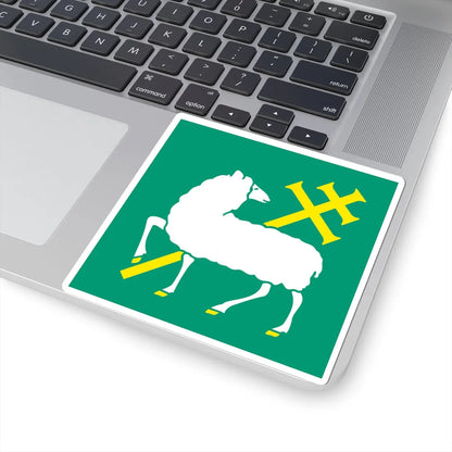 Flag of Jarfalla (Sweden) STICKER Vinyl Kiss-Cut Decal - The Sticker Space