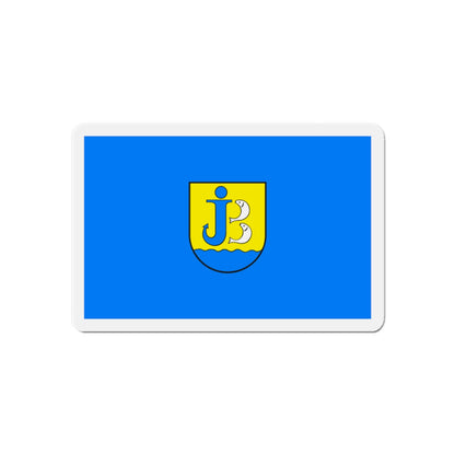 Flag of Jastarnia Poland - Die-Cut Magnet-6 × 6"-The Sticker Space