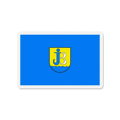 Flag of Jastarnia Poland - Refrigerator Magnet - The Sticker Space