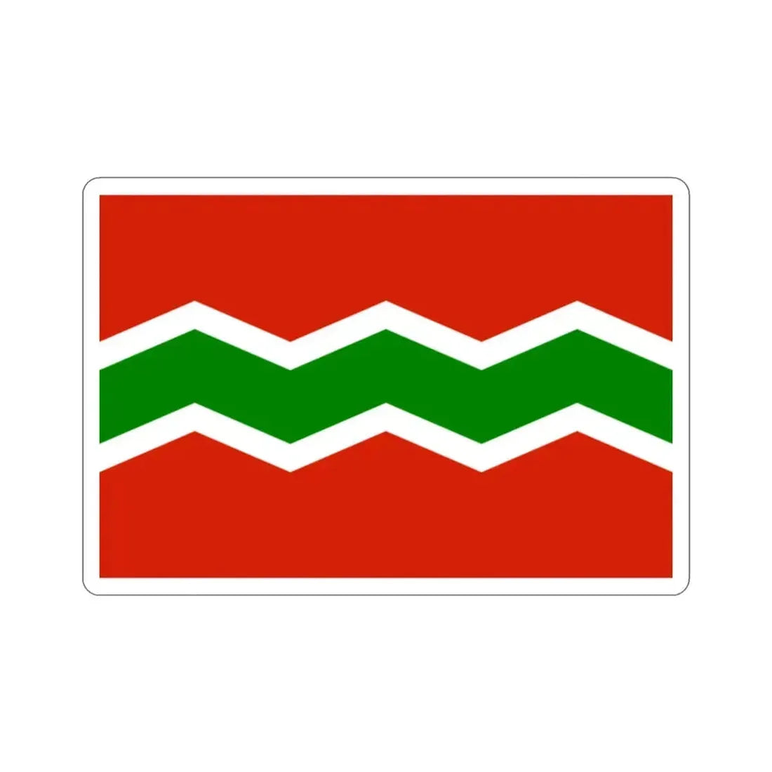 Flag of Jayuya Puerto Rico STICKER Vinyl Die-Cut Decal 2 Inch - The Sticker Space