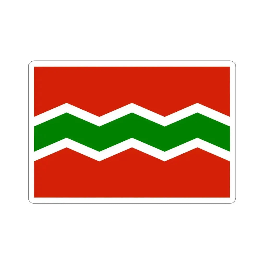 Flag of Jayuya Puerto Rico STICKER Vinyl Die-Cut Decal 3 Inch - The Sticker Space