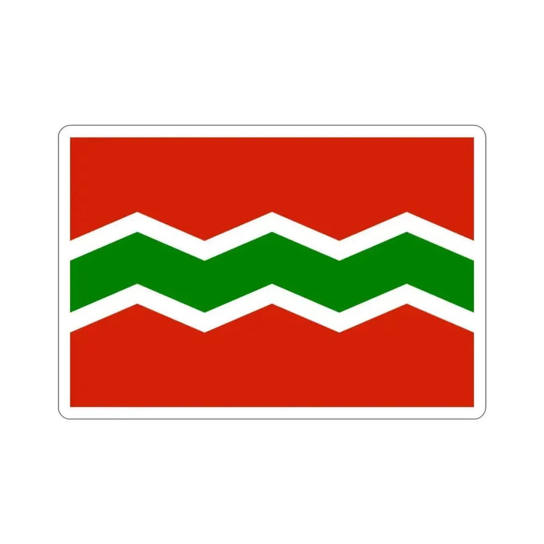 Flag of Jayuya Puerto Rico STICKER Vinyl Die-Cut Decal 3 Inch - The Sticker Space