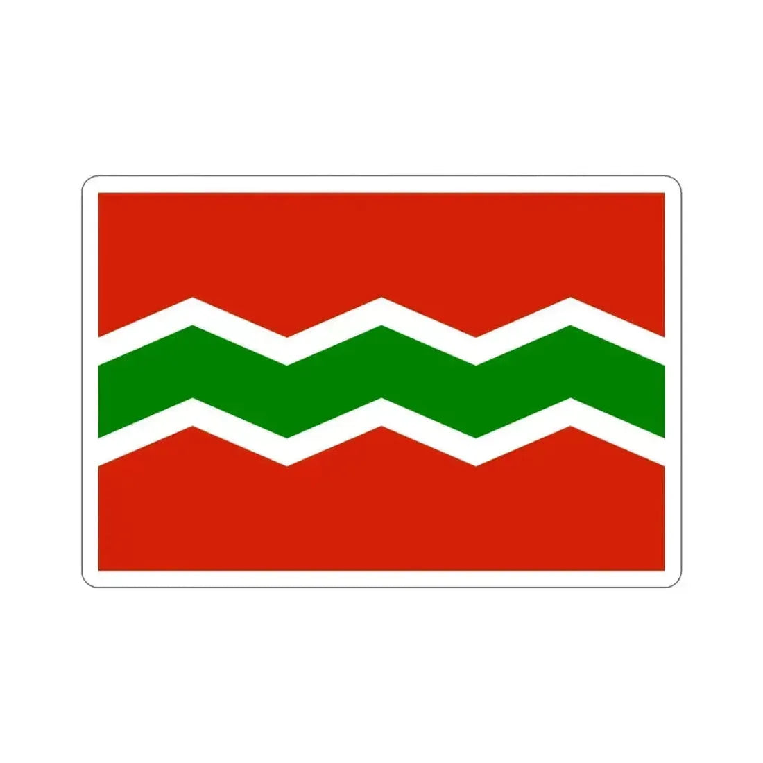 Flag of Jayuya Puerto Rico STICKER Vinyl Die-Cut Decal 4 Inch - The Sticker Space