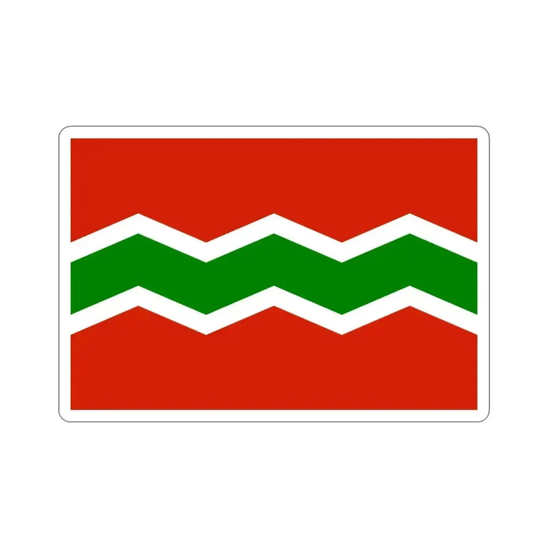 Flag of Jayuya Puerto Rico STICKER Vinyl Die-Cut Decal 5 Inch - The Sticker Space