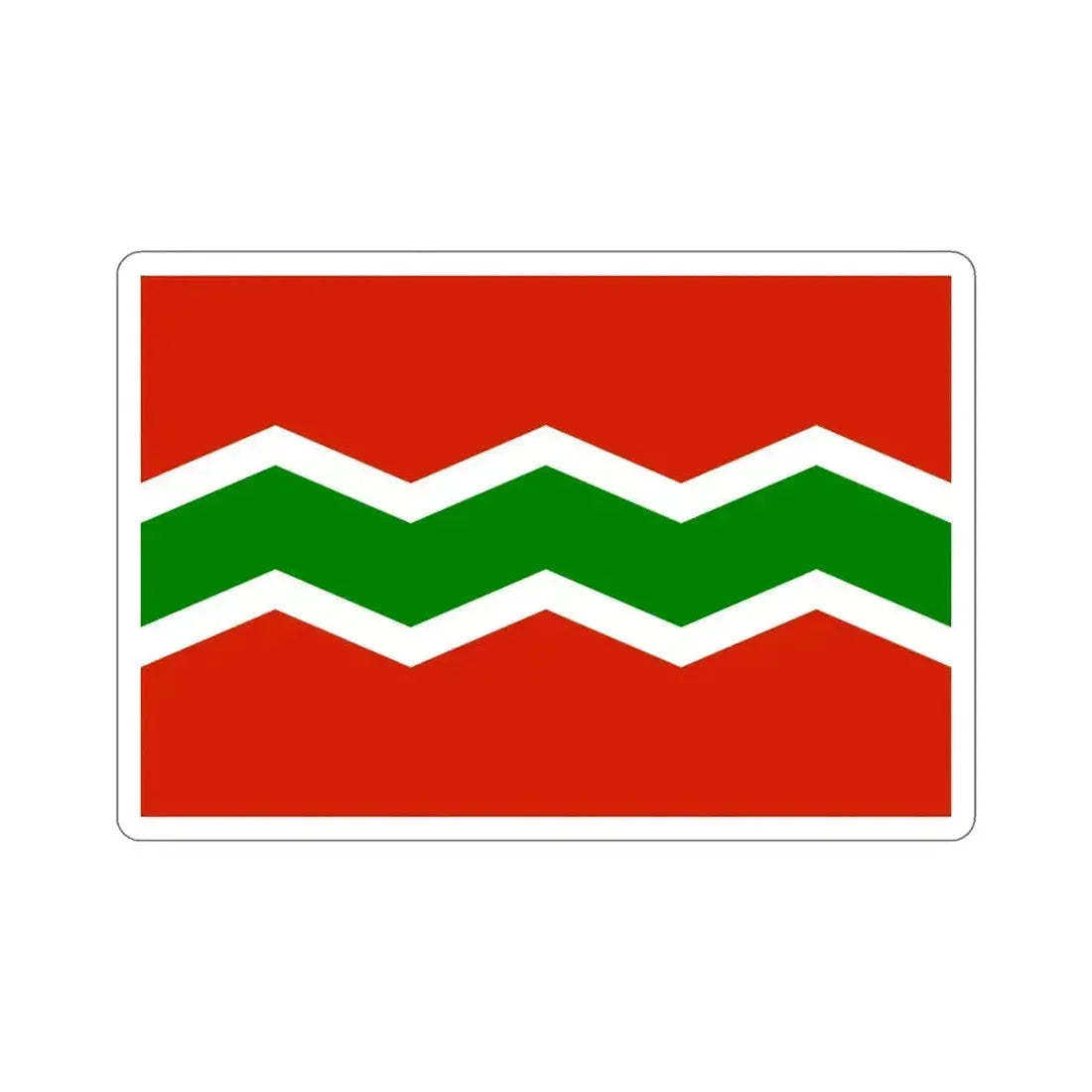 Flag of Jayuya Puerto Rico STICKER Vinyl Die-Cut Decal 6 Inch - The Sticker Space