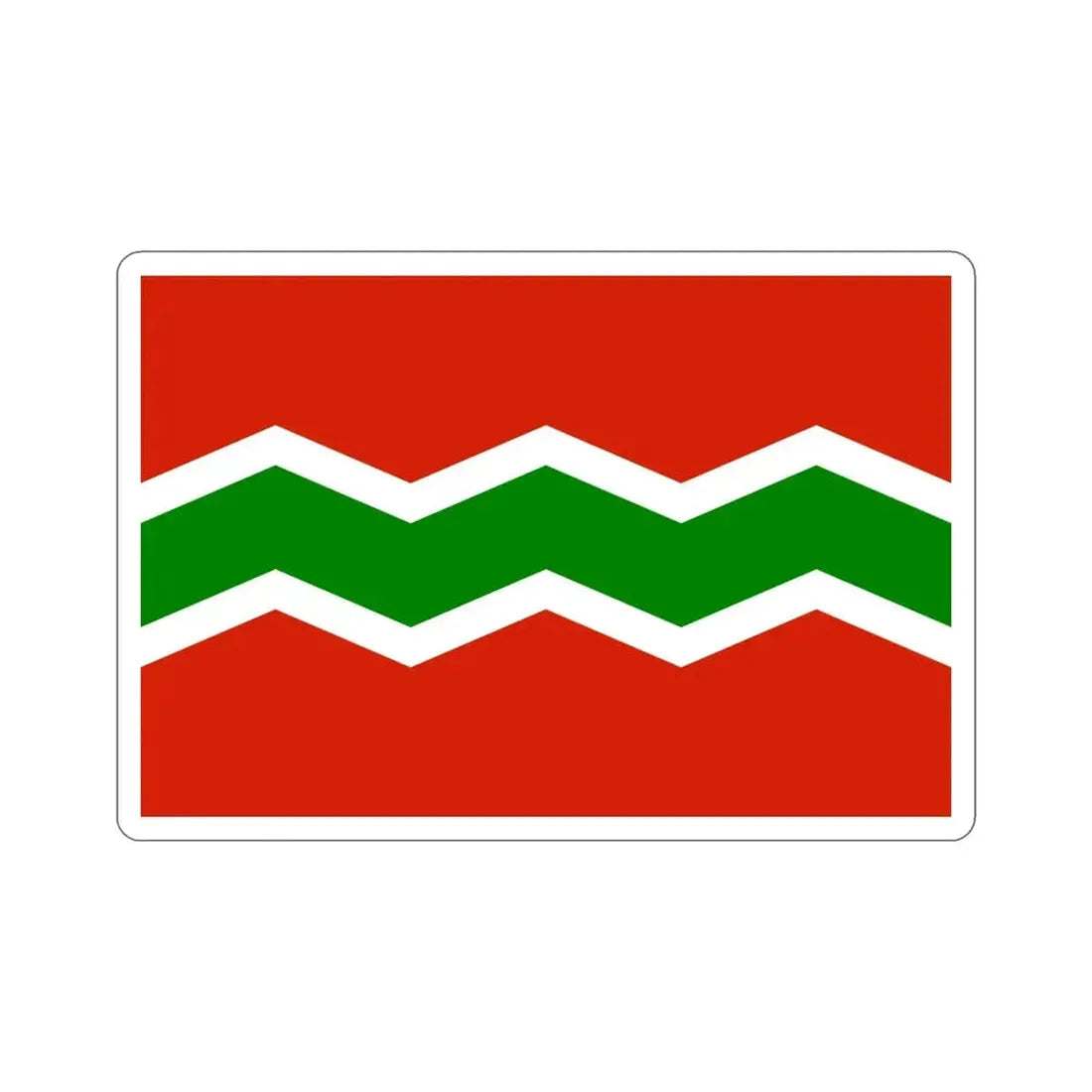 Flag of Jayuya Puerto Rico STICKER Vinyl Die-Cut Decal - The Sticker Space