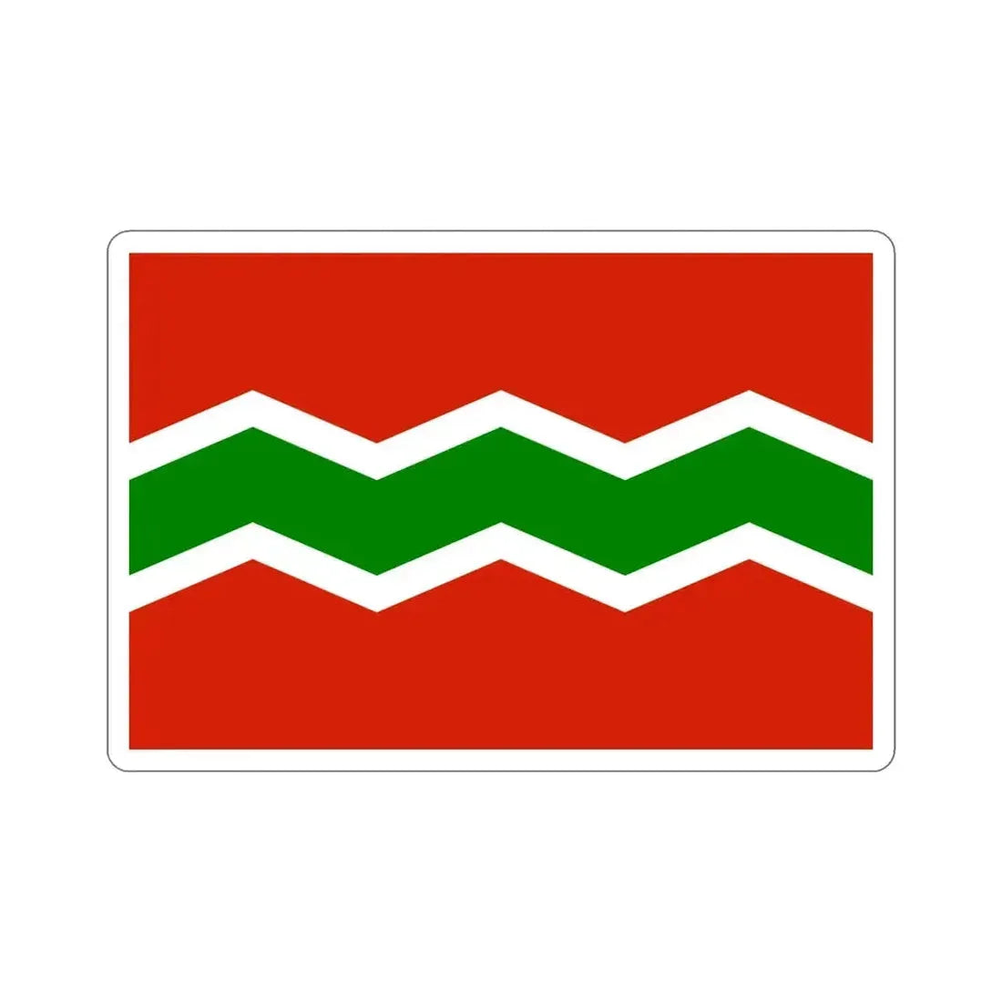 Flag of Jayuya Puerto Rico STICKER Vinyl Die-Cut Decal - The Sticker Space