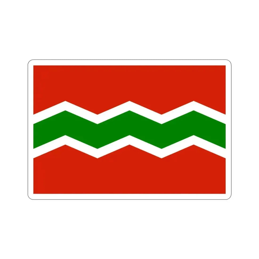 Flag of Jayuya Puerto Rico STICKER Vinyl Die-Cut Decal - The Sticker Space