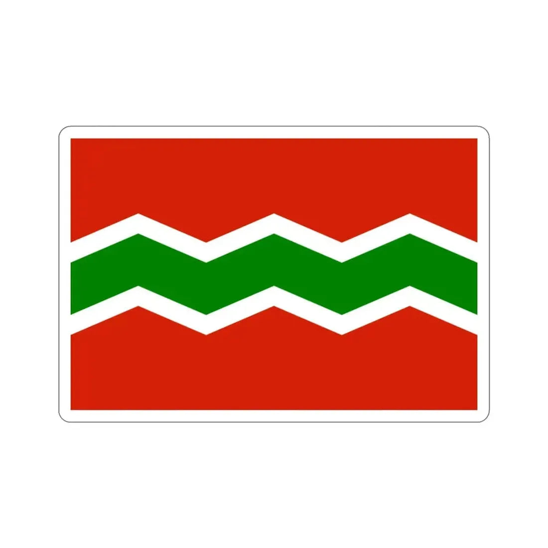 Flag of Jayuya Puerto Rico STICKER Vinyl Die-Cut Decal - The Sticker Space