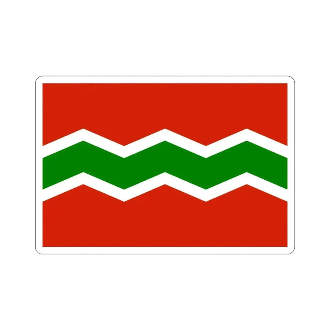 Flag of Jayuya Puerto Rico STICKER Vinyl Die-Cut Decal - The Sticker Space