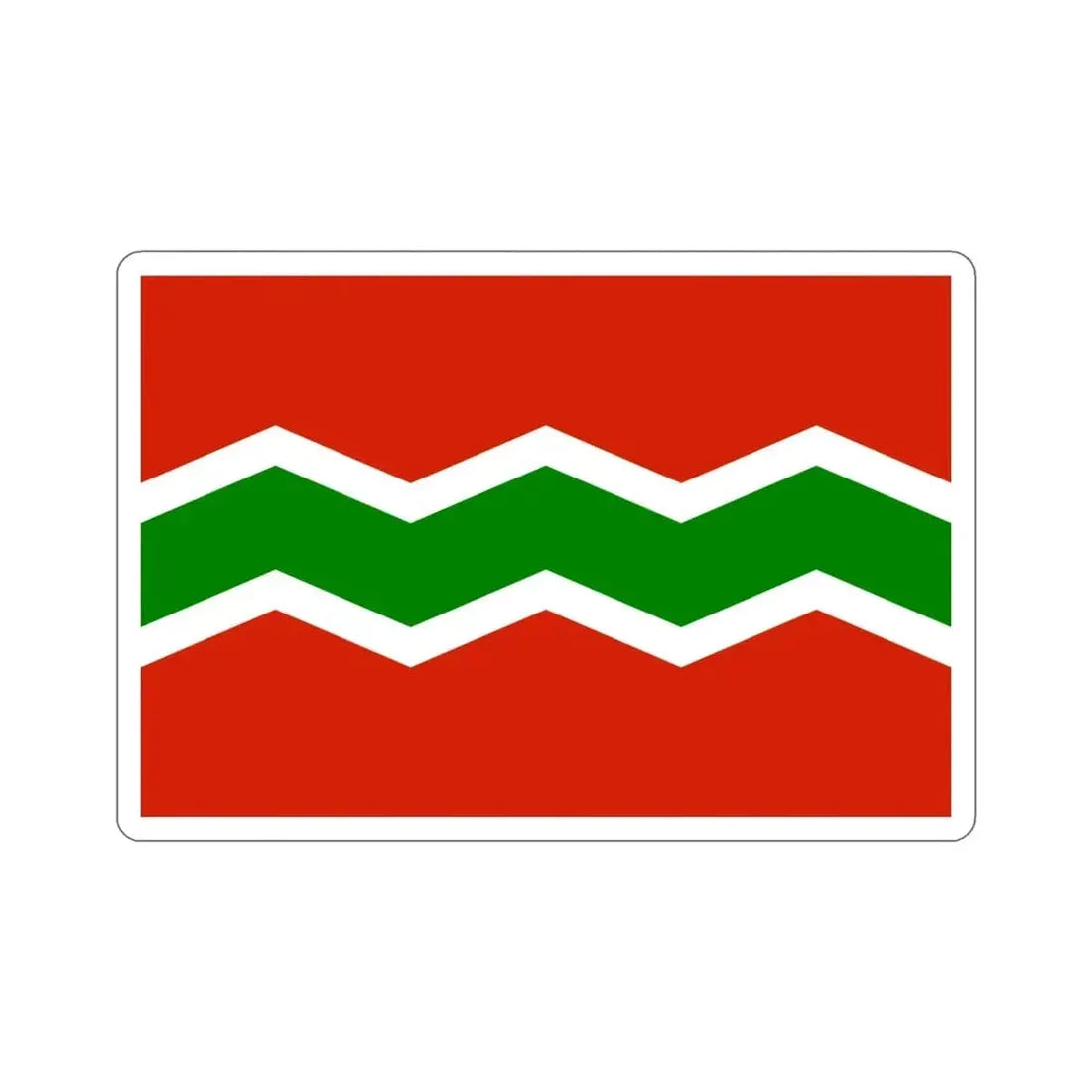 Flag of Jayuya Puerto Rico STICKER Vinyl Die-Cut Decal - The Sticker Space