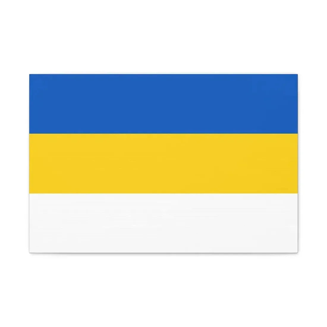 Flag of Jena Germany - Canvas Wall Art 24″ x 16″ 1.25" - The Sticker Space