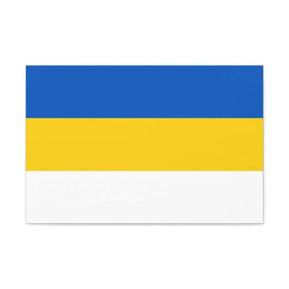 Flag of Jena Germany - Canvas Wall Art 24″ x 16″ 1.25" - The Sticker Space