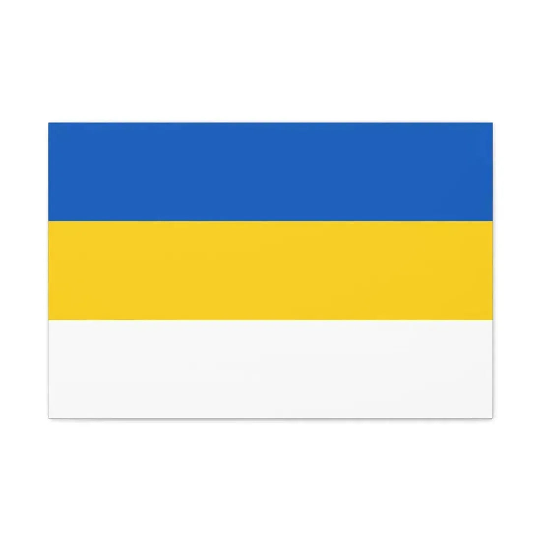 Flag of Jena Germany - Canvas Wall Art 30" x 20" 1.25" - The Sticker Space