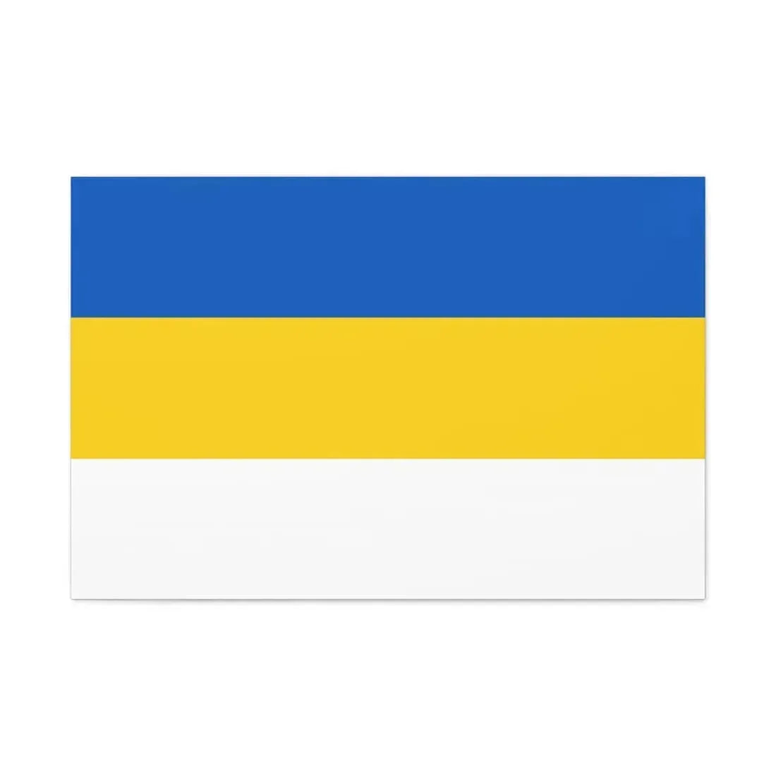 Flag of Jena Germany - Canvas Wall Art - The Sticker Space