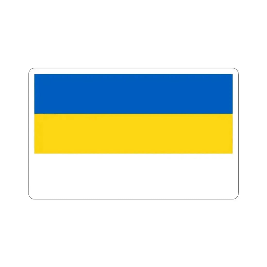 Flag of Jena Germany STICKER Vinyl Die-Cut Decal 2 Inch - The Sticker Space