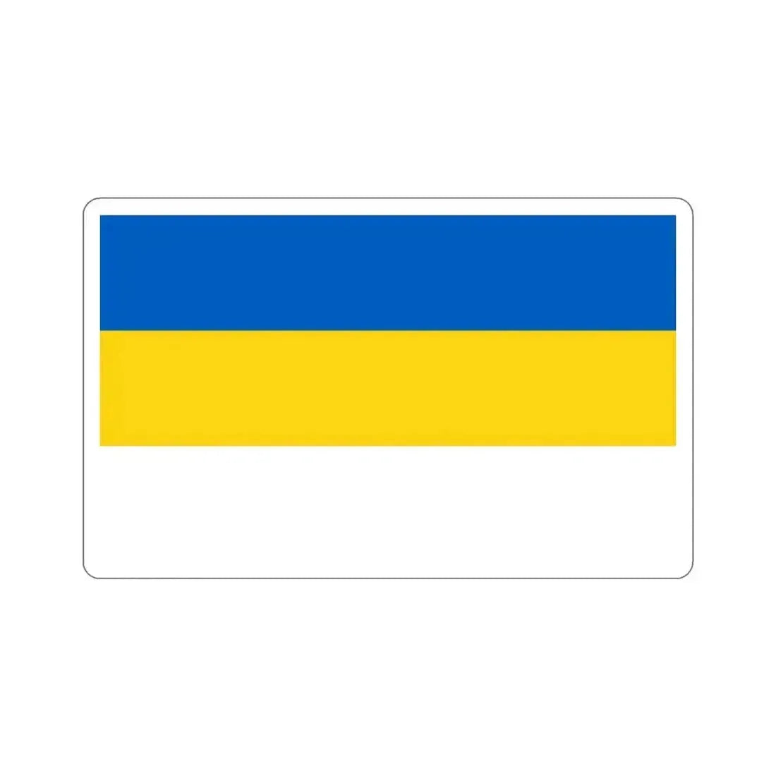 Flag of Jena Germany STICKER Vinyl Die-Cut Decal 3 Inch - The Sticker Space