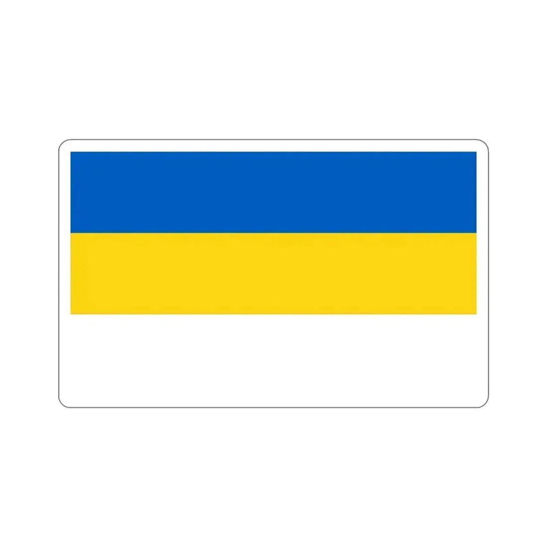 Flag of Jena Germany STICKER Vinyl Die-Cut Decal 4 Inch - The Sticker Space