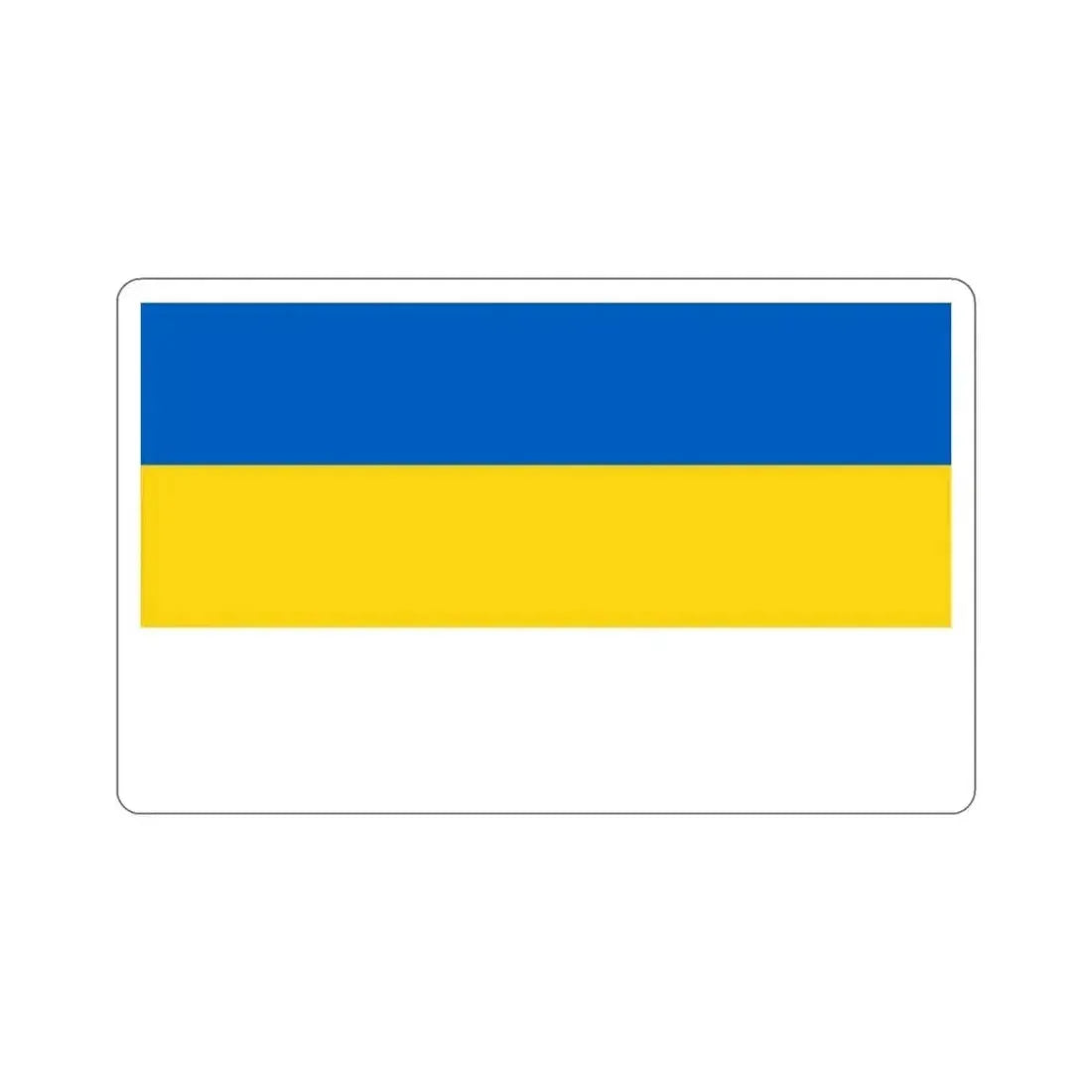 Flag of Jena Germany STICKER Vinyl Die-Cut Decal 5 Inch - The Sticker Space