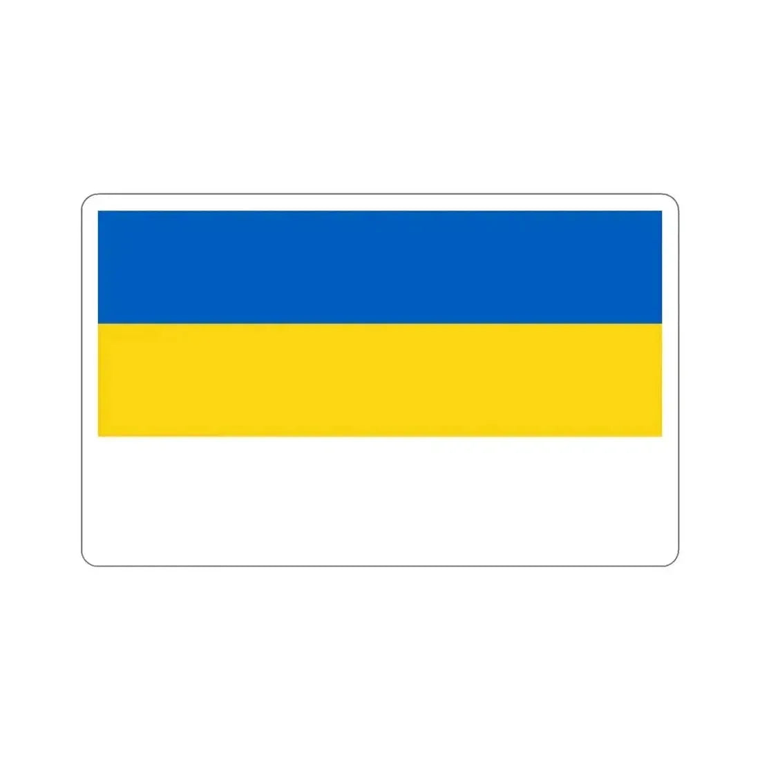 Flag of Jena Germany STICKER Vinyl Die-Cut Decal 6 Inch - The Sticker Space