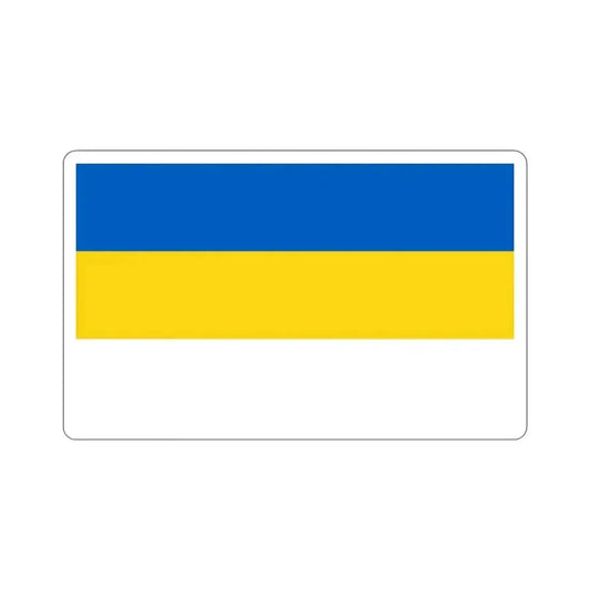 Flag of Jena Germany STICKER Vinyl Die-Cut Decal 6 Inch - The Sticker Space