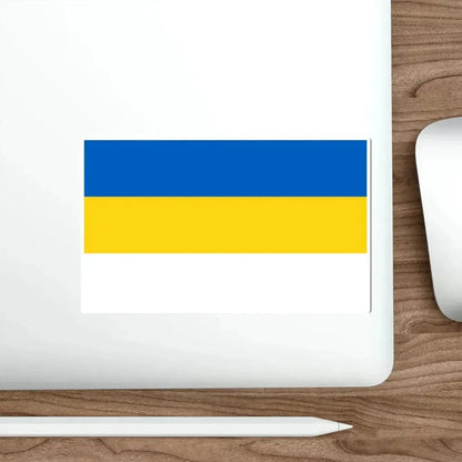 Flag of Jena Germany STICKER Vinyl Die-Cut Decal - The Sticker Space