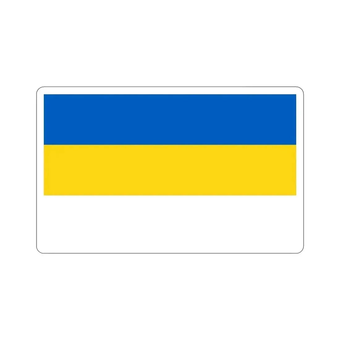 Flag of Jena Germany STICKER Vinyl Die-Cut Decal - The Sticker Space