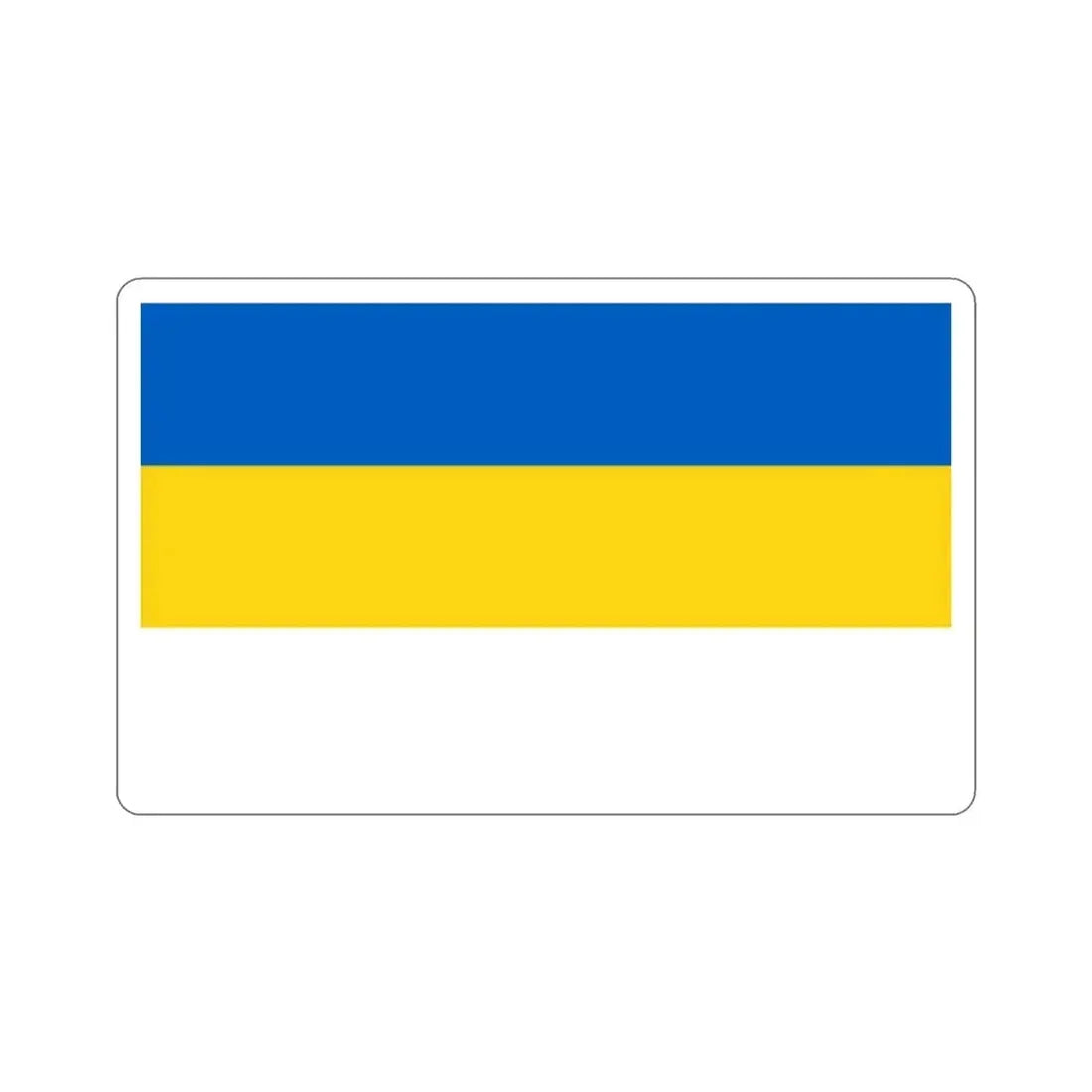 Flag of Jena Germany STICKER Vinyl Die-Cut Decal - The Sticker Space