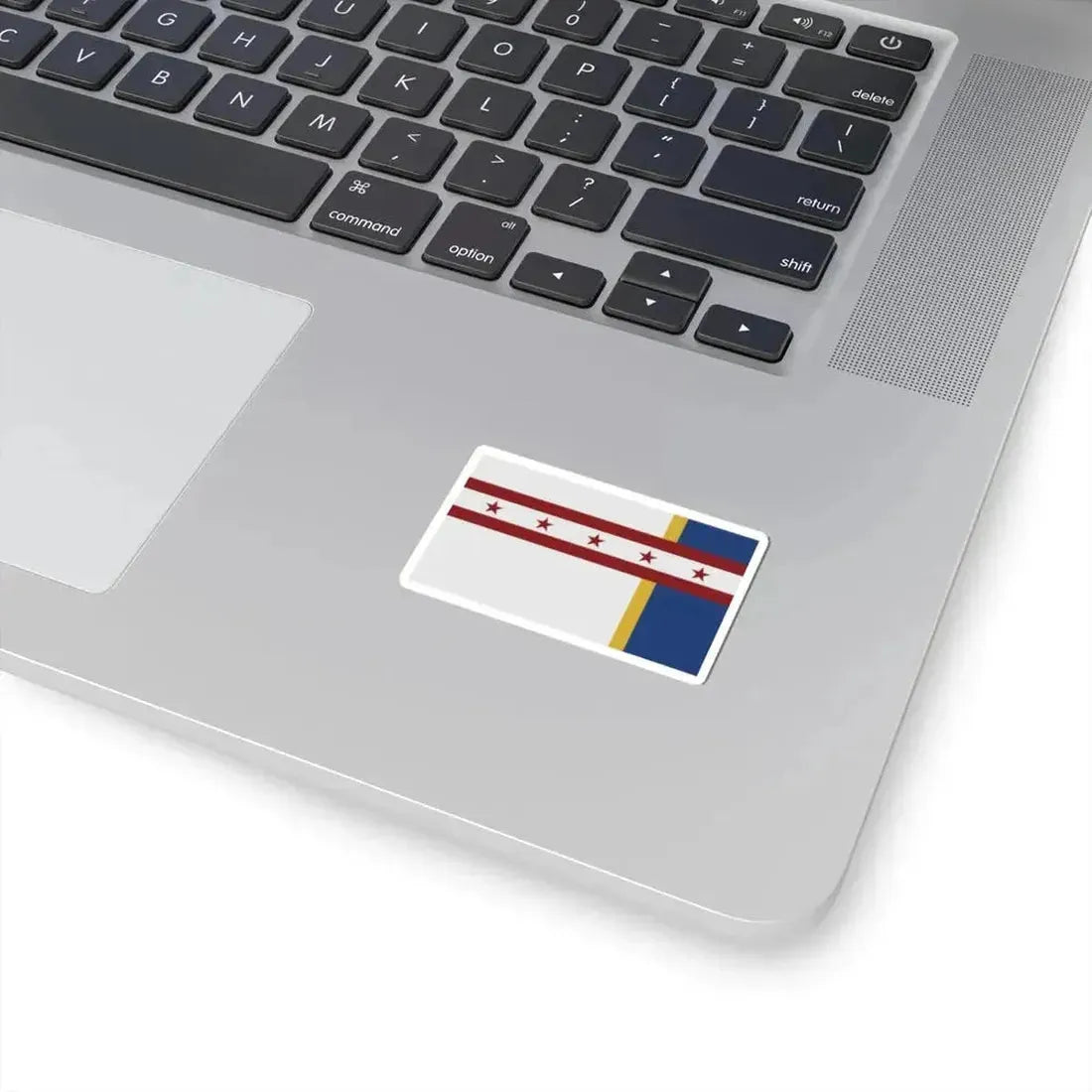 Flag of Jenks Oklahoma (United States) STICKER Vinyl Kiss-Cut Decal - The Sticker Space
