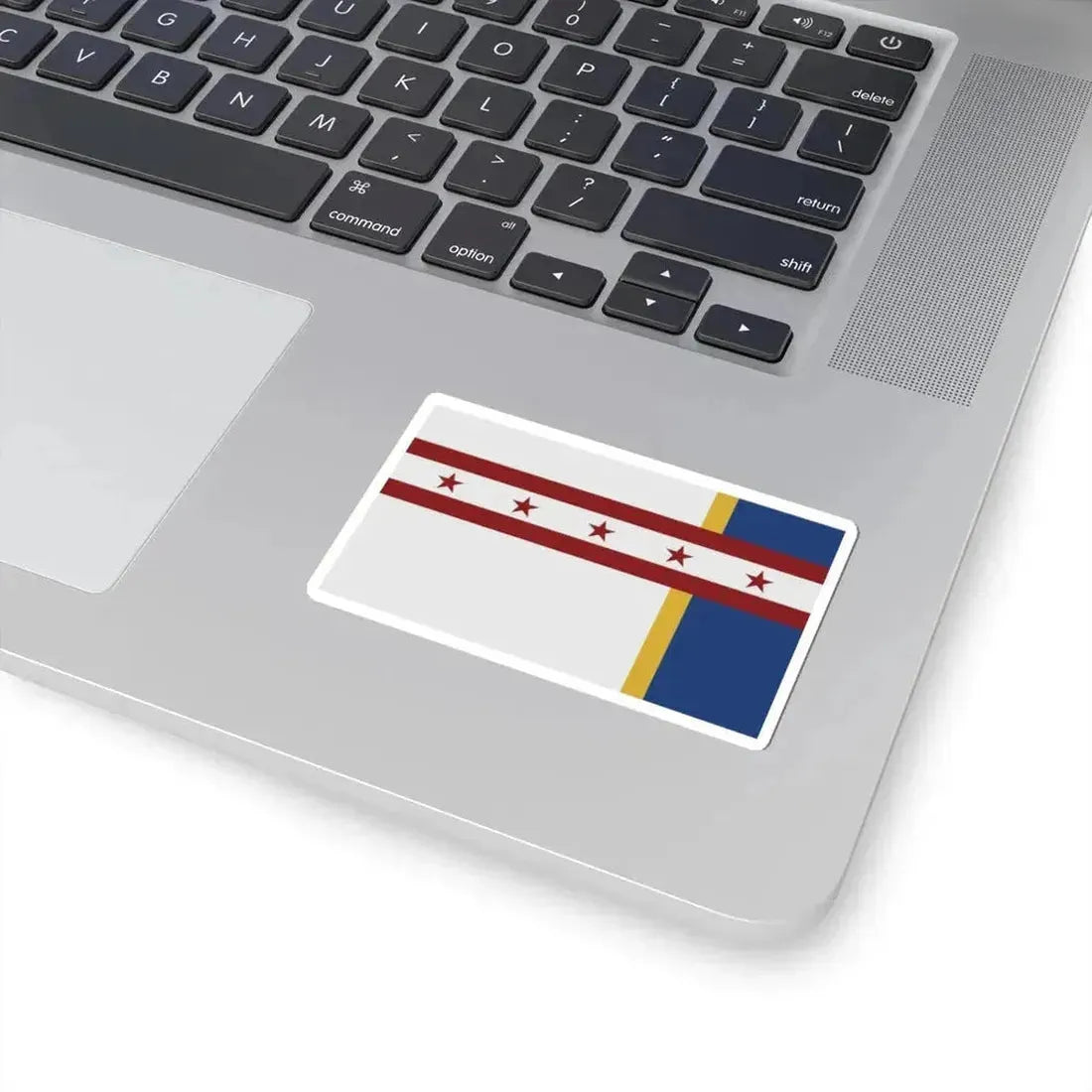 Flag of Jenks Oklahoma (United States) STICKER Vinyl Kiss-Cut Decal - The Sticker Space