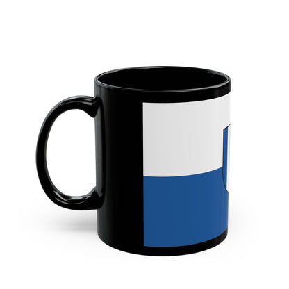 Flag of Jerichower Land Germany - Black Coffee Mug-The Sticker Space