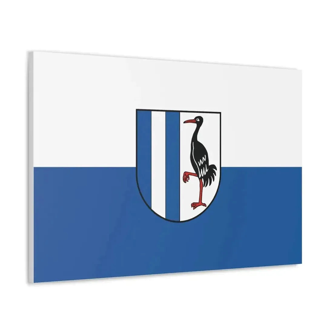 Flag of Jerichower Land Germany - Canvas Wall Art - The Sticker Space