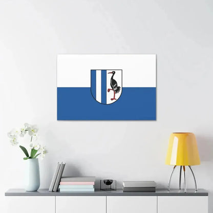 Flag of Jerichower Land Germany - Canvas Wall Art - The Sticker Space