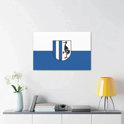Flag of Jerichower Land Germany - Canvas Wall Art - The Sticker Space