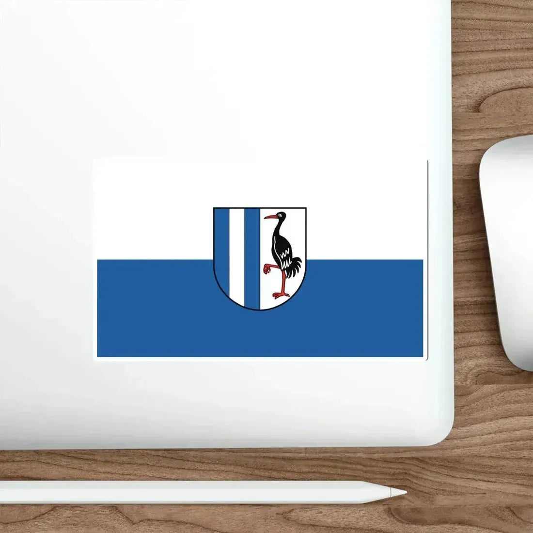 Flag of Jerichower Land Germany STICKER Vinyl Die-Cut Decal - The Sticker Space