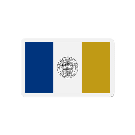 Flag of Jersey City - Die-Cut Magnet-6 × 6"-The Sticker Space