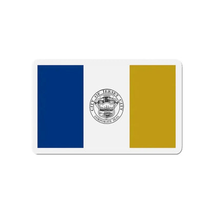 Flag of Jersey City - Refrigerator Magnet 4 Inch - The Sticker Space