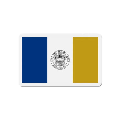 Flag of Jersey City - Refrigerator Magnet 5 Inch - The Sticker Space